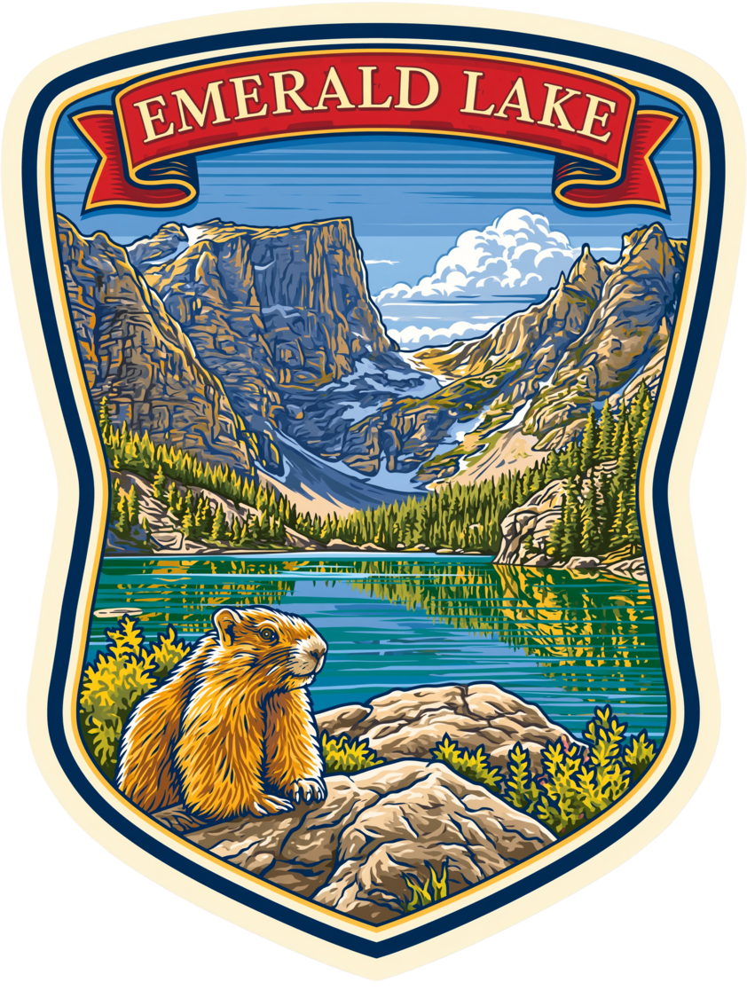 Emerald Lake Badge